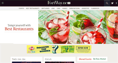 Desktop Screenshot of fortwayne.com