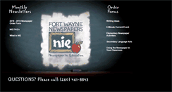 Desktop Screenshot of nie.fortwayne.com