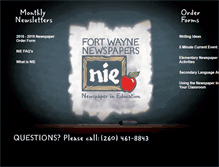 Tablet Screenshot of nie.fortwayne.com
